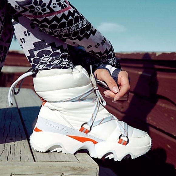 Sorel X Free People Movement Kinetic Impact Nxt Waterproof Boots Size 9.5 - Picture 2 of 12